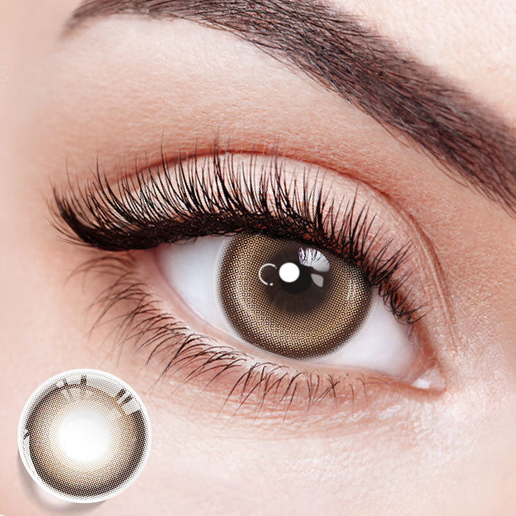Donut Hazel Contact Lenses